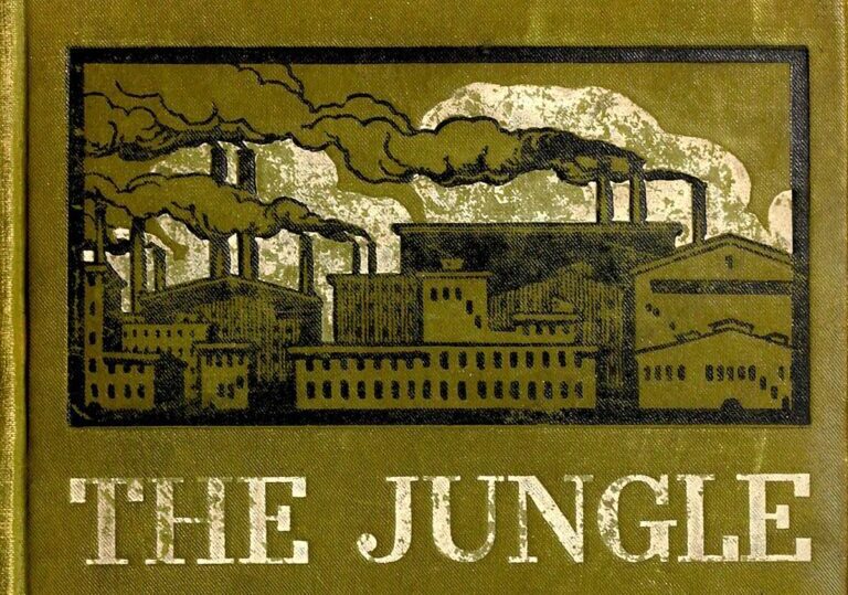 Front cover of The Jungle by Upton Sinclair